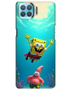 Чехол для OPPO A93 с картинкой «Спанч Боб под водой» Чехол для OPPO A93 с картинкой «Спанч Боб под водой»