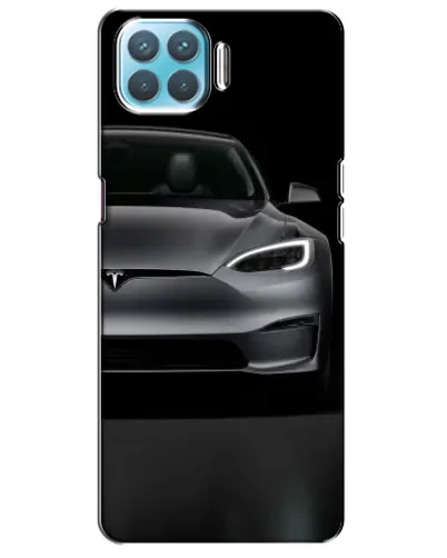 Чехол для OPPO A93 с картинкой «Tesla Model S Look»