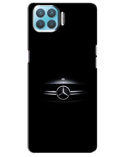 Чехол для OPPO A93 с картинкой «Mercedes — абстрактные линии»