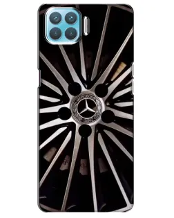 Чехол для OPPO A93 с картинкой «Диск Mercedes»