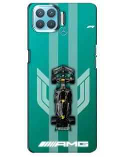Чехол для OPPO A93 с картинкой «Mercedes AMG Petronas»