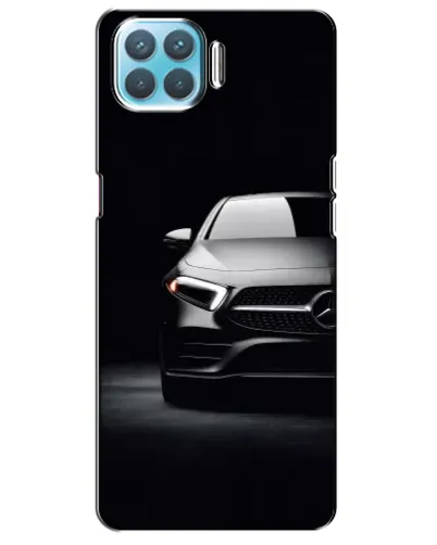 Чехол для OPPO A93 с картинкой «Свет фар Mercedes»