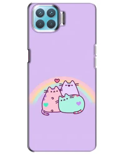 Чохол для OPPO A93 з картинкою «Веселкові Пушини» Чохол для OPPO A93 з картинкою «Веселкові Пушини»