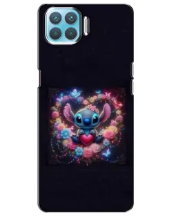 Чохол для OPPO A93 з картинкою «Stitch у квітах» Чохол для OPPO A93 з картинкою «Stitch у квітах»