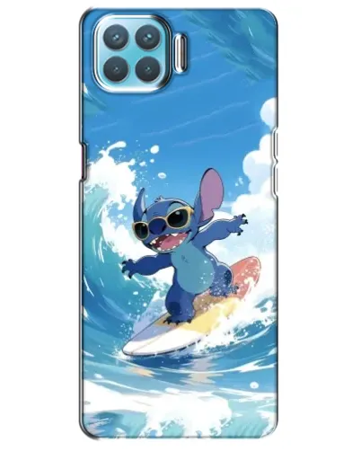 Чохол для OPPO A93 з картинкою «Стіч на хвилі»