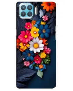 Чохол для OPPO A93 з картинкою «Квіткова феєрія»