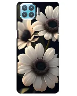 Чохол для OPPO A93 з картинкою «Білі маргаритки макро»
