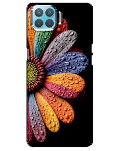 Чохол для OPPO A93 з картинкою «Райдужна квітка»