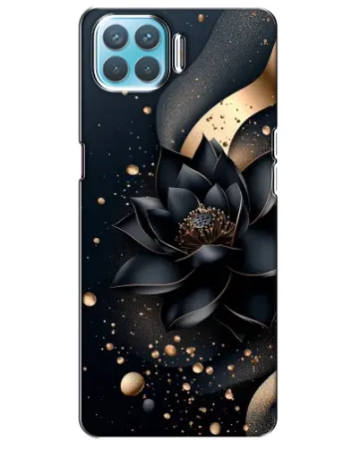 Чохол для OPPO A93 з картинкою «Чорний лотос»