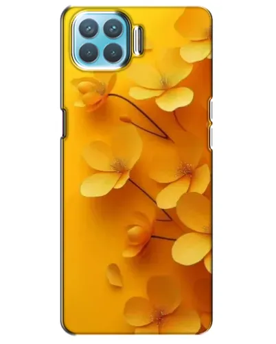 Чохол для OPPO A93 з картинкою «Золоті пелюстки»