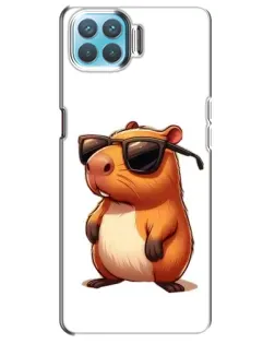 Чохол для OPPO A93 з картинкою «Капібара в окулярах» Чохол для OPPO A93 з картинкою «Капібара в окулярах»