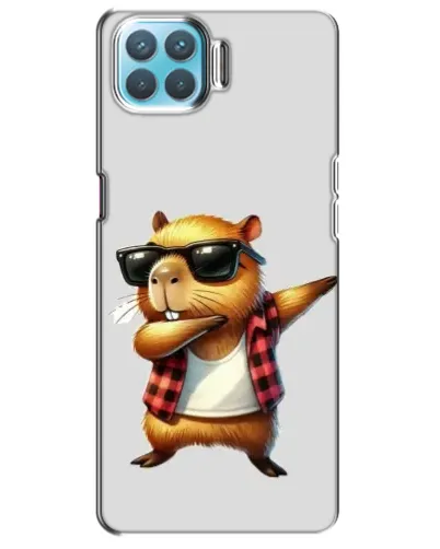 Чохол для OPPO A93 з картинкою «Капібара репер даб» Чохол для OPPO A93 з картинкою «Капібара репер даб»