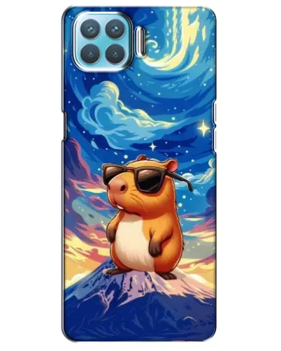 Чохол для OPPO A93 з картинкою «Капібара Ван Гога» Чохол для OPPO A93 з картинкою «Капібара Ван Гога»