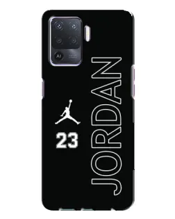 Чехол для OPPO A94 с картинкой «Jordan Vertical»