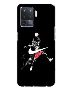 Чехол для OPPO A94 с картинкой «Jordan Jumpman»