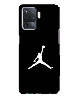 Чехол для OPPO A94 с картинкой «Jordan Silhouette»