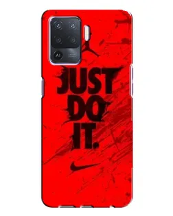 Чехол для OPPO A94 с картинкой «Nike Just Do It»