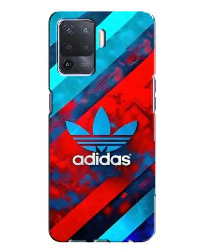 Чехол для OPPO A94 с картинкой «Абстракция Adidas»