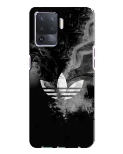 Чехол для OPPO A94 с картинкой «Абстрактный дым Adidas» Чехол для OPPO A94 с картинкой «Абстрактный дым Adidas»