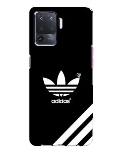 Чехол для OPPO A94 с картинкой «Adidas с диагональными полосами»