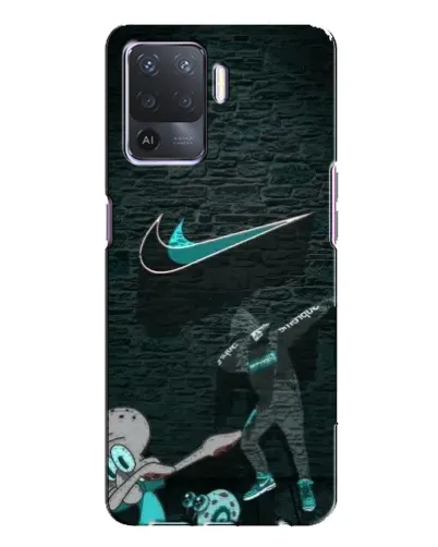Чехол для OPPO A94 с картинкой «Спортивный арт Nike»
