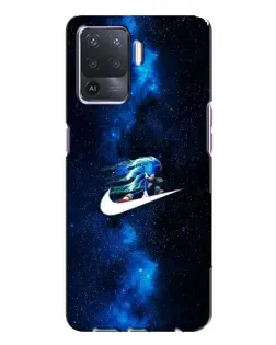 Чехол для OPPO A94 с картинкой «Звездный путь Nike»