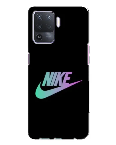 Чехол для OPPO A94 с картинкой «Nike — городская ночь»