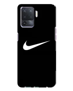 Чехол для OPPO A94 с картинкой «Минималистический Найк» Чехол для OPPO A94 с картинкой «Минималистический Найк»