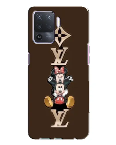 Чехол для OPPO A94 с картинкой «LV и Микки Маус»