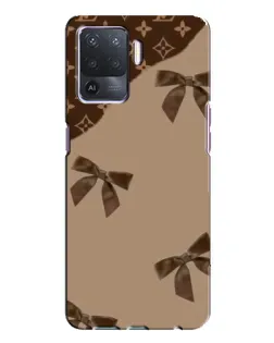 Чехол для OPPO A94 с картинкой «LV — кофейный атлас» Чехол для OPPO A94 с картинкой «LV — кофейный атлас»