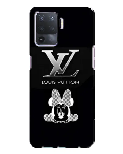 Чехол для OPPO A94 с картинкой «LV и Минни Маус»