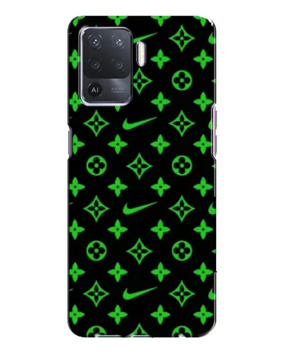 Чехол для OPPO A94 с картинкой «Неоновый принт LV»