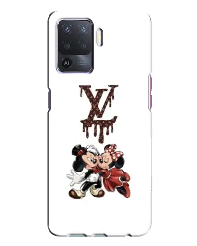 Чехол для OPPO A94 с картинкой «LV и Микки Маус»