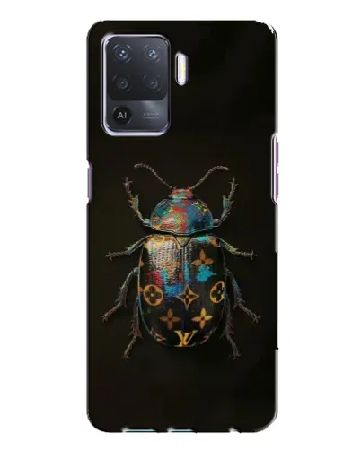 Чехол для OPPO A94 с картинкой «LV — мраморный принт»