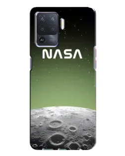 Чехол для OPPO A94 с картинкой «NASA — лунный градиент»