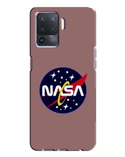 Чехол для OPPO A94 с картинкой «NASA — ретро космос»