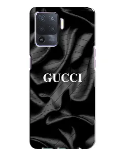 Чехол для OPPO A94 с картинкой «Gucci — шелковые волны»