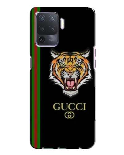 Чехол для OPPO A94 с картинкой «Тигр Gucci»