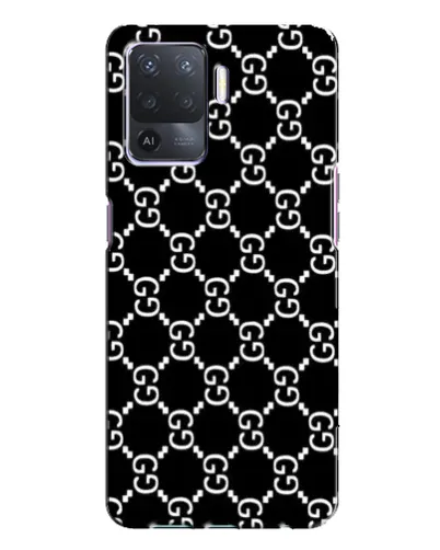 Чехол для OPPO A94 с картинкой «Gucci — сетчатый паттерн»