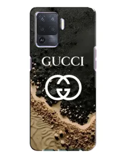 Чехол для OPPO A94 с картинкой «Gucci — песчаные дюны»