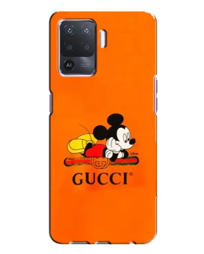 Чохол для OPPO A94 з картинкою «Міккі Маус Gucci — помаранч» Чохол для OPPO A94 з картинкою «Міккі Маус Gucci — помаранч»