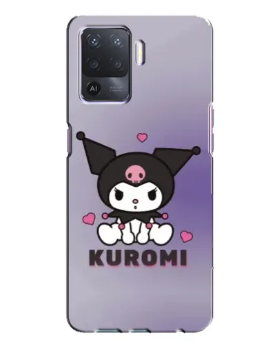 Чохол для OPPO A94 з картинкою «Kuromi — фіолетовий арт»