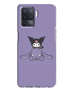 Чохол для OPPO A94 з картинкою «Kuromi на ліловому фоні» Чохол для OPPO A94 з картинкою «Kuromi на ліловому фоні»