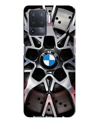 Чехол для OPPO A94 с картинкой «BMW — деталь диска» Чехол для OPPO A94 с картинкой «BMW — деталь диска»