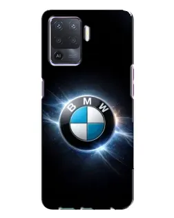 Чехол для OPPO A94 с картинкой «BMW — неоновое сияние» Чехол для OPPO A94 с картинкой «BMW — неоновое сияние»