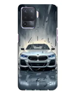 Чехол для OPPO A94 с картинкой «BMW в свете фар» Чехол для OPPO A94 с картинкой «BMW в свете фар»