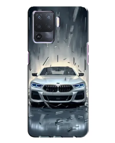 Чехол для OPPO A94 с картинкой «BMW в свете фар» Чехол для OPPO A94 с картинкой «BMW в свете фар»