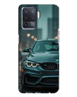 Чехол для OPPO A94 с картинкой «BMW в огнях города» Чехол для OPPO A94 с картинкой «BMW в огнях города»