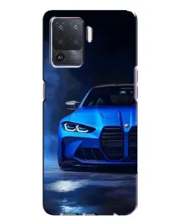 Чехол для OPPO A94 с картинкой «Голубая BMW M4» Чехол для OPPO A94 с картинкой «Голубая BMW M4»