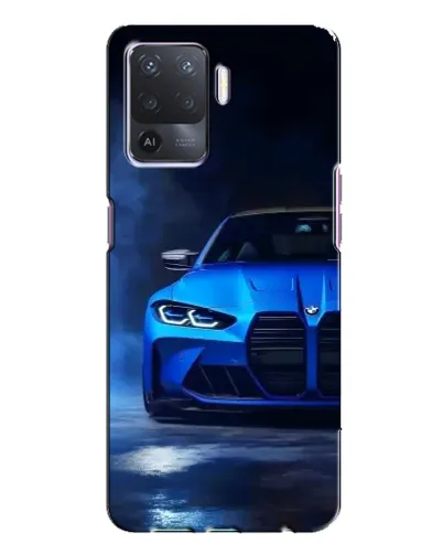 Чехол для OPPO A94 с картинкой «Голубая BMW M4» Чехол для OPPO A94 с картинкой «Голубая BMW M4»